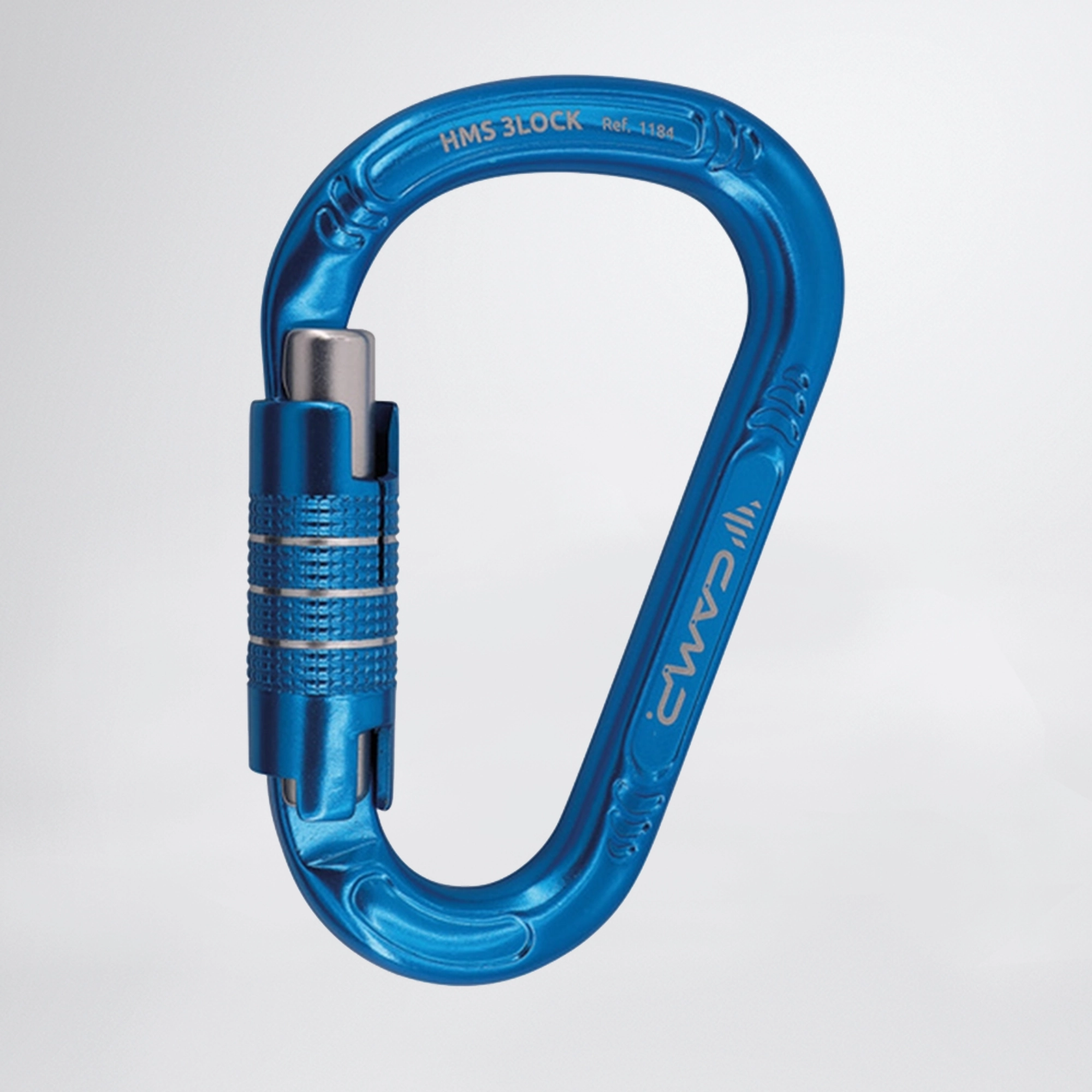 ΚΑΡΑΜΠΙΝΕΡ ΑΛΟΥΜΙΝΙΟΥ ΑΥΤΟΜΑΤΟΥ ΚΛΕΙΔΩΜΑΤΟΣ 25KN HMS 3LOCK (118403) CAMP - Image 1